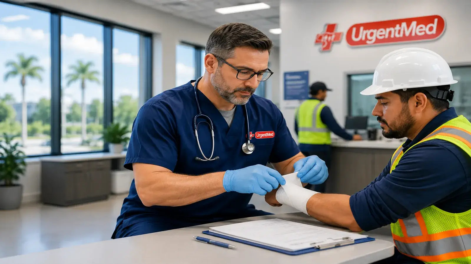 Occupational health services at UrgentMed for South Florida employers
