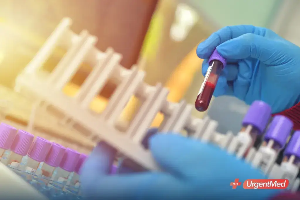 Confidential laboratory testing at a clinic